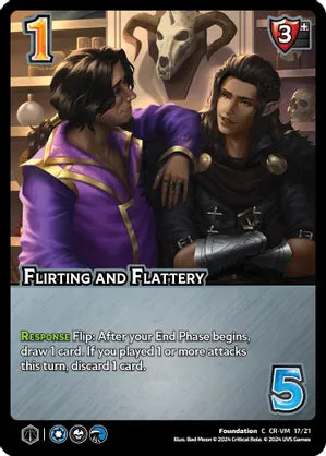 Flirting and Flattery - Challenger Series: Vox Machina and Mighty Nein