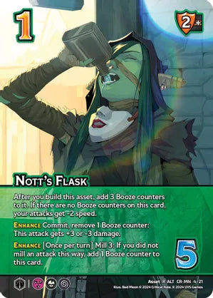 Nott's Flask (Alternate Art) - Challenger Series: Vox Machina and Mighty Nein