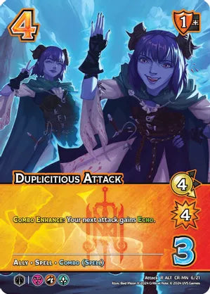 Duplicitious Attack (Alternate Art) - Challenger Series: Vox Machina and Mighty Nein
