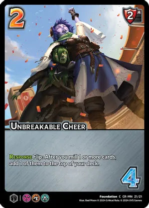 Unbreakable Cheer - Challenger Series: Vox Machina and Mighty Nein