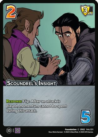 Scoundrel's Insight