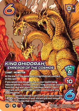 King Ghidorah, Emperor of the Cosmos - Foil