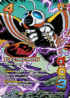 Electric Moth (Alternate Art) - Challenger Series: Godzilla