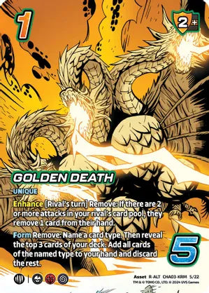 Golden Death (Alternate Art) - Challenger Series: Godzilla