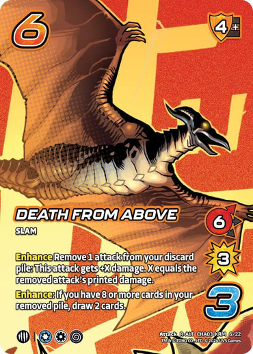 Death From Above (Alternate Art) - Challenger Series: Godzilla