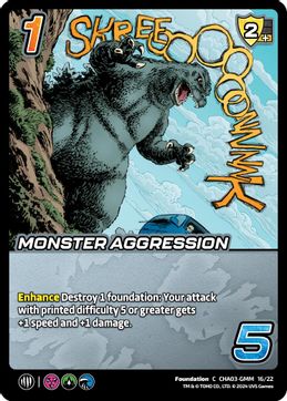 Monster Aggression - Foil