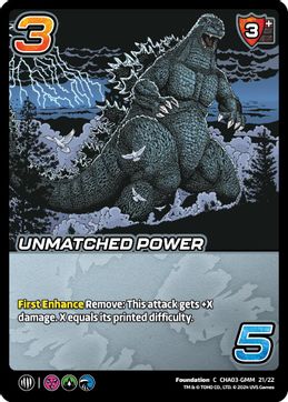 Unmatched Power - foil