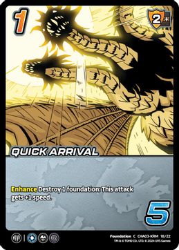 Quick Arrival - Foil