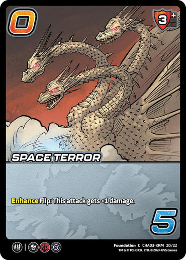 Space Terror - Challenger Series: Godzilla (foil)