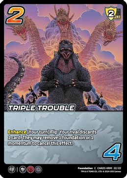 Triple Trouble - Foil