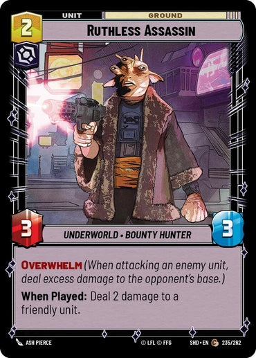 Ruthless Assassin (235/262) (235/262) [Shadows of the Galaxy]