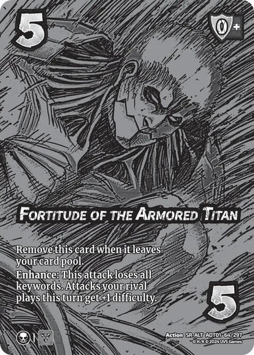 Fortitude of the Armored Titan - Alternate Art - Foil