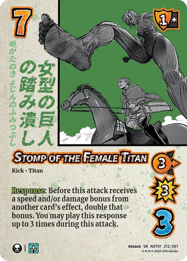 Stomp of the Female Titan - Attack on Titan: Battle for Humanity (AOT1)