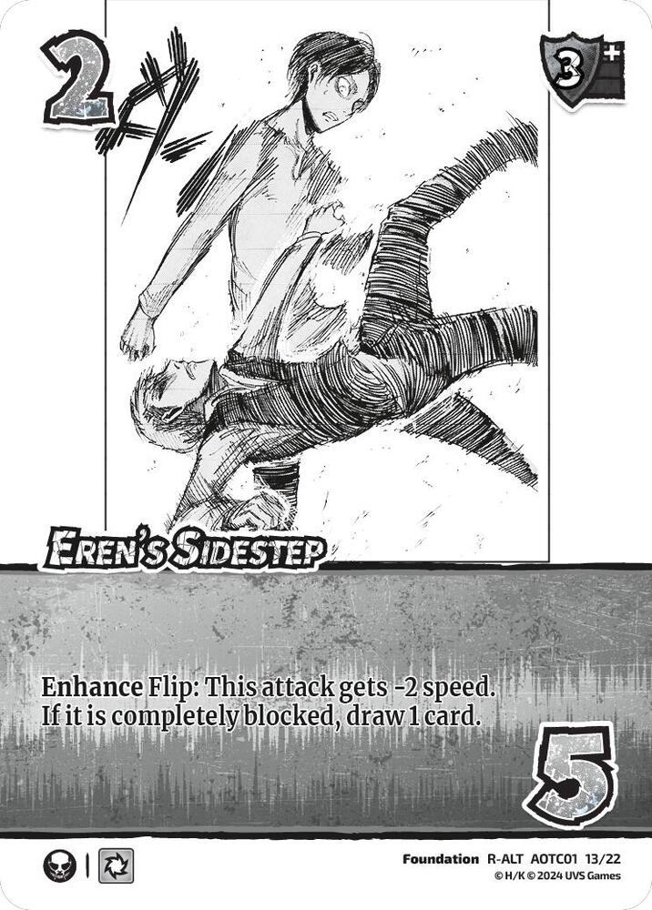 Eren's Sidestep (Alternate Art) - Challenger Series: Attack on Titan: Battle for Humanity (CSAOT)