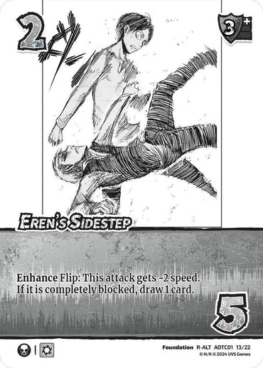 Eren's Sidestep (Alternate Art) - Challenger Series: Attack on Titan: Battle for Humanity (CSAOT)