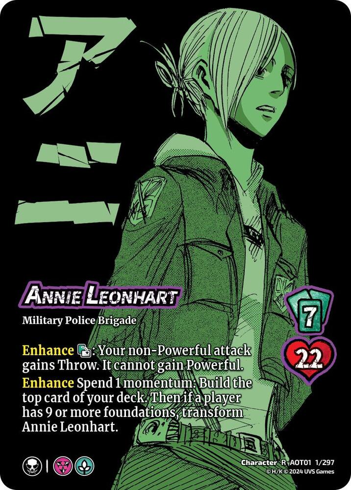 Annie Leonhart // Annie, Female Titan - Foil