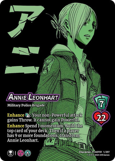 Annie Leonhart // Annie, Female Titan - Foil