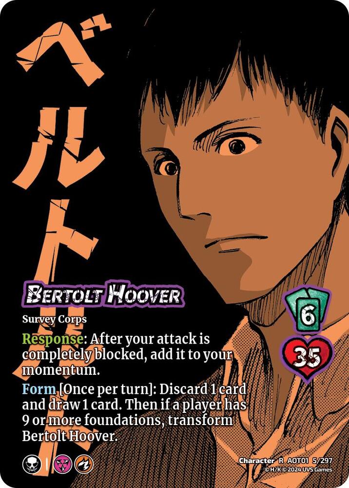Bertolt Hoover // Bertolt, Colossus Titan