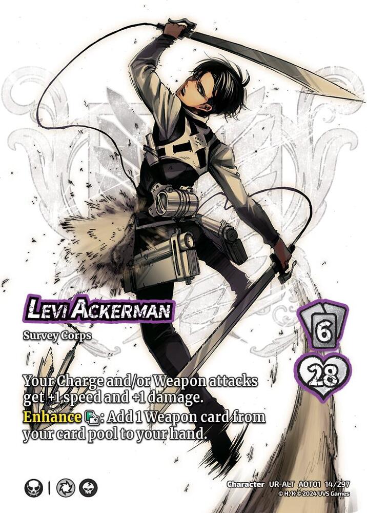 Levi Ackerman (Alternate Art) - Attack on Titan: Battle for Humanity (AOT1)
