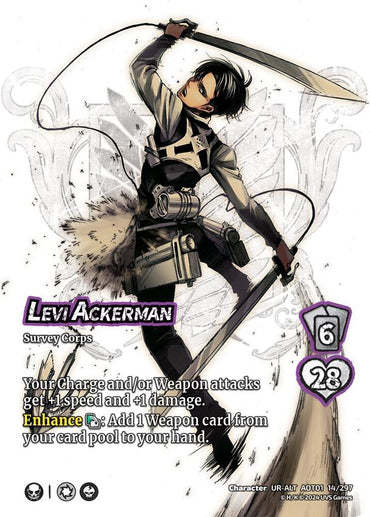 Levi Ackerman (Alternate Art) - Attack on Titan: Battle for Humanity (AOT1)