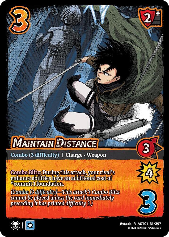 Maintain Distance - Foil