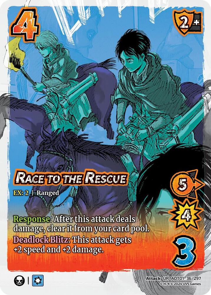 Race to the Rescue - Attack on Titan: Battle for Humanity (AOT1)