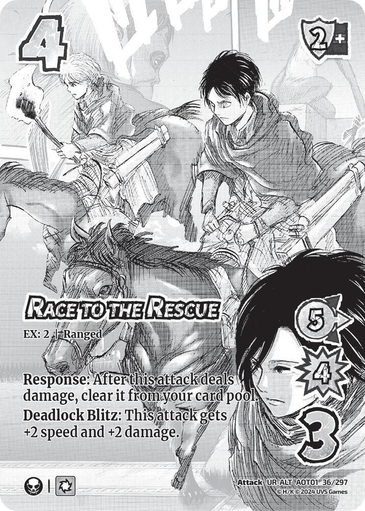 Race to the Rescue - Alternate Art - Foil