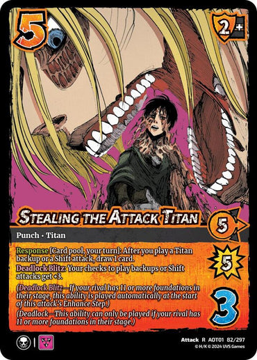 Stealing the Attack Titan - Foil