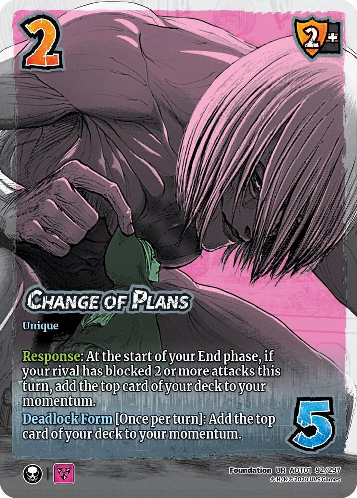 Change of Plans - Attack on Titan: Battle for Humanity (AOT1)