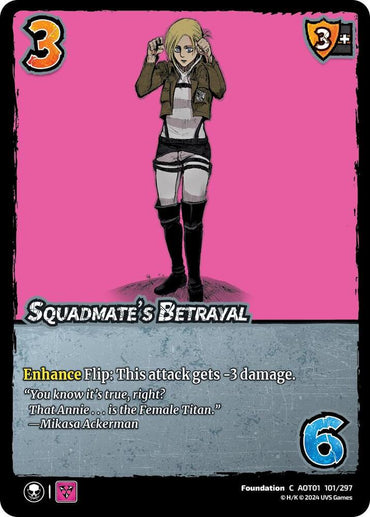 Squadmate's Betrayal - Attack on Titan: Battle for Humanity (AOT1)
