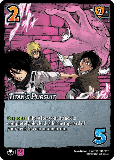 Titan's Pursuit - Attack on Titan: Battle for Humanity (AOT1)