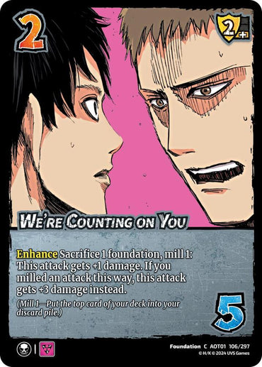 We're Counting on You - Attack on Titan: Battle for Humanity (AOT1)