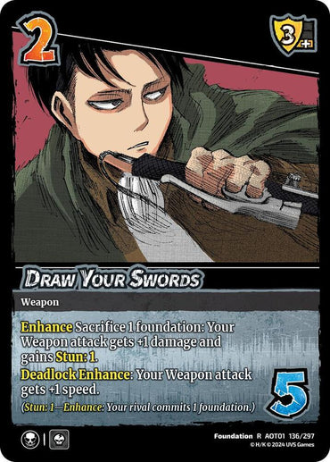 Draw Your Swords - Attack on Titan: Battle for Humanity (AOT1)