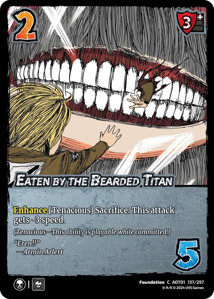 Eaten by the Bearded Titan - Attack on Titan: Battle for Humanity (AOT1)