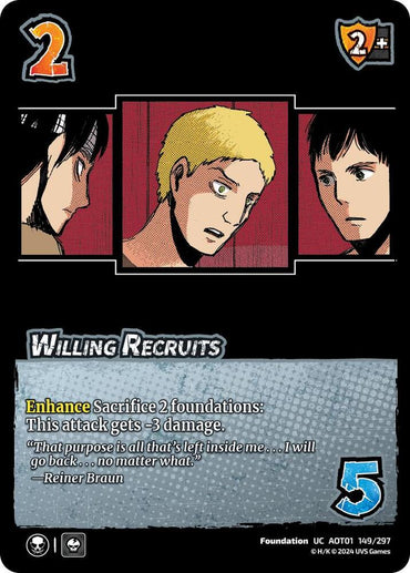 Willing Recruits - Attack on Titan: Battle for Humanity (AOT1)