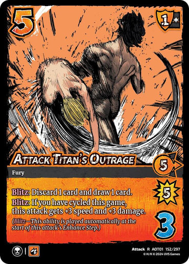 Attack Titan's Outrage - Foil