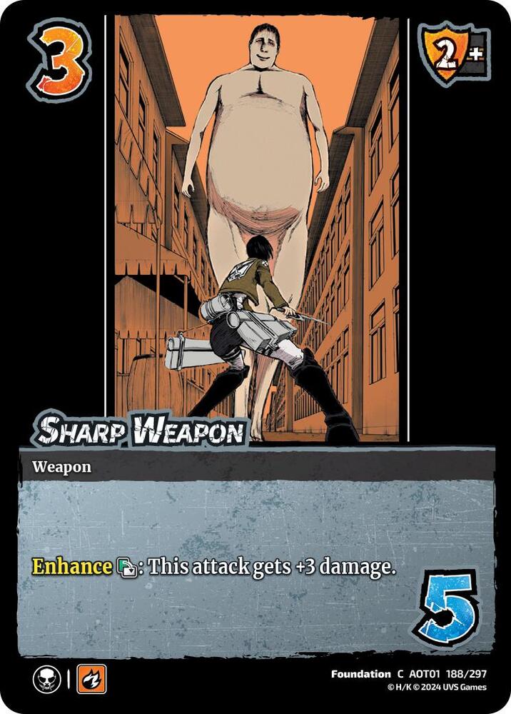 Sharp Weapon - Attack on Titan: Battle for Humanity (AOT1)