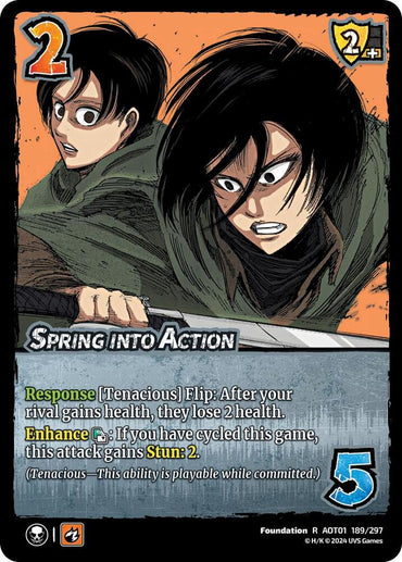 Spring into Action - Attack on Titan: Battle for Humanity (AOT1)