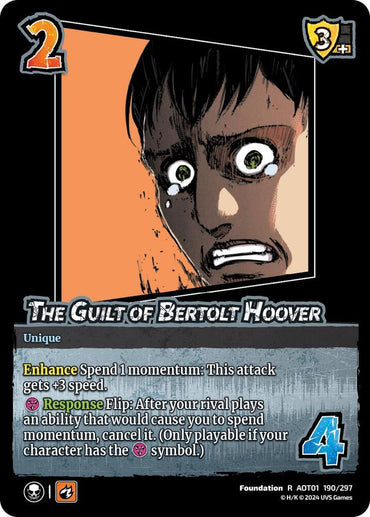The Guilt of Bertolt Hoover - Attack on Titan: Battle for Humanity (AOT1)