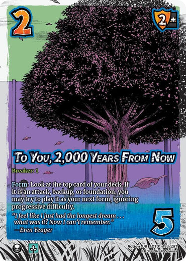 To You, 2,000 Years From Now - Attack on Titan: Battle for Humanity (AOT1)