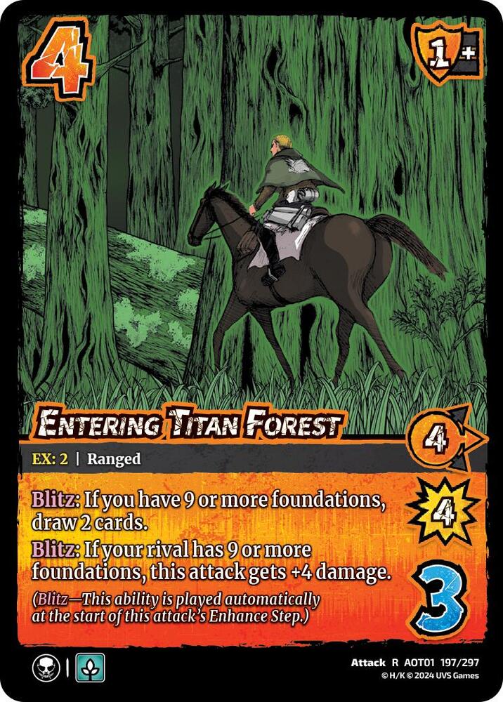 Entering Titan Forest - Foil