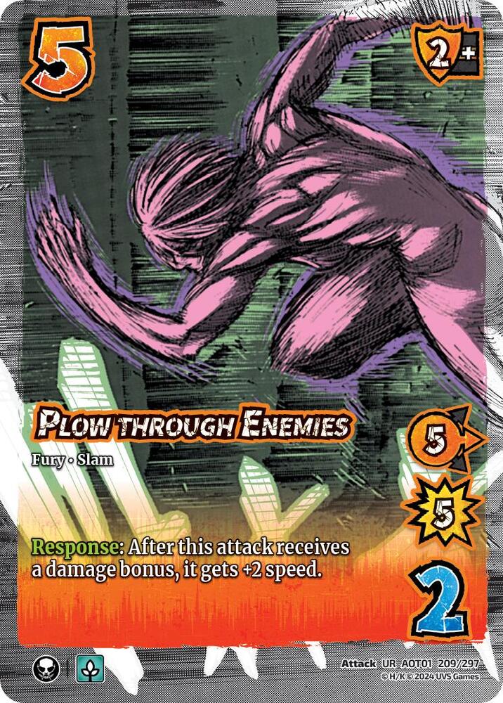 Plow through Enemies - Attack on Titan: Battle for Humanity (AOT1)