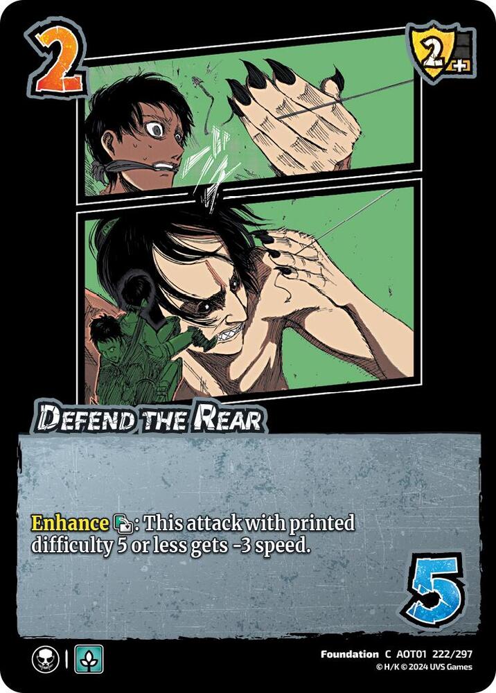 Defend the Rear - Attack on Titan: Battle for Humanity (AOT1)