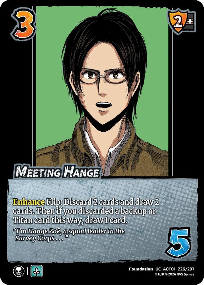 Meeting Hange - Attack on Titan: Battle for Humanity (AOT1)