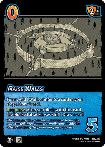 Raise Walls - Attack on Titan: Battle for Humanity (AOT1)