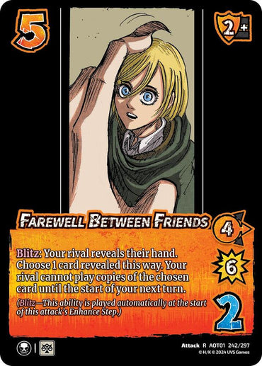 Farewell between Friends - Foil