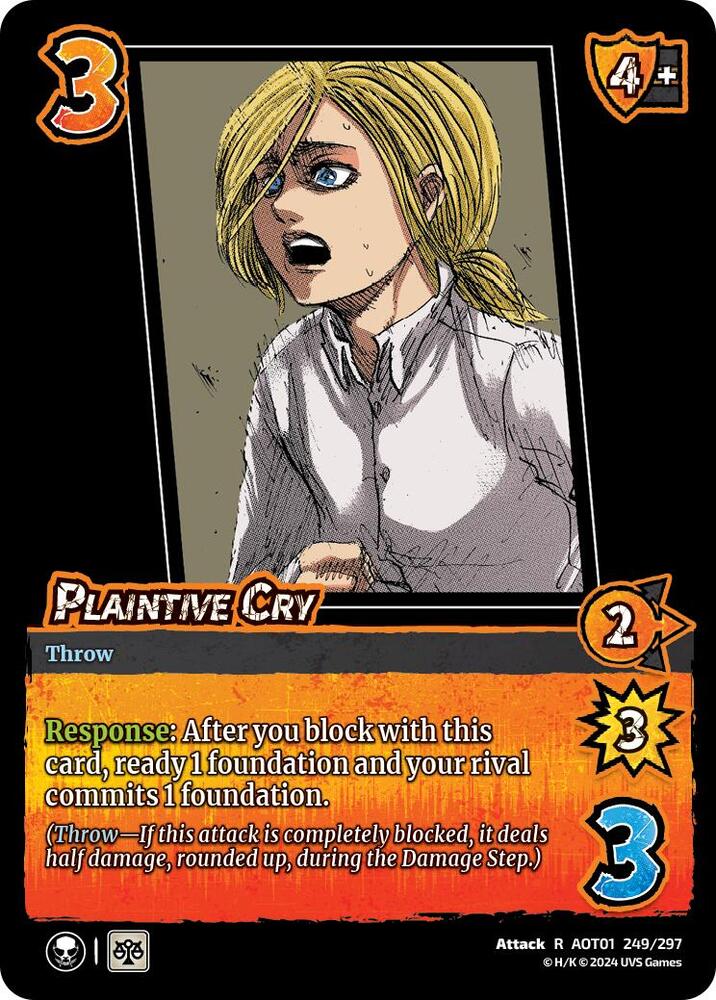 Plaintive Cry - Foil