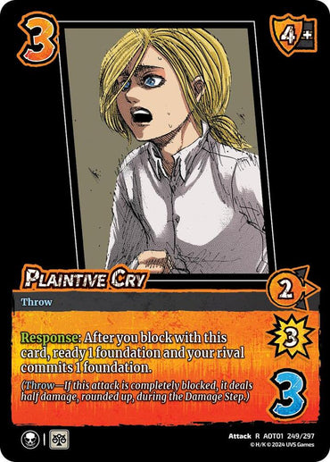 Plaintive Cry - Foil