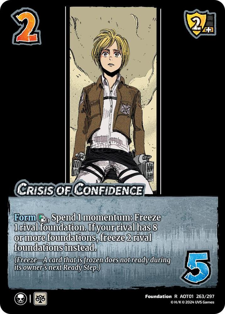 Crisis of Confidence - Attack on Titan: Battle for Humanity (AOT1)
