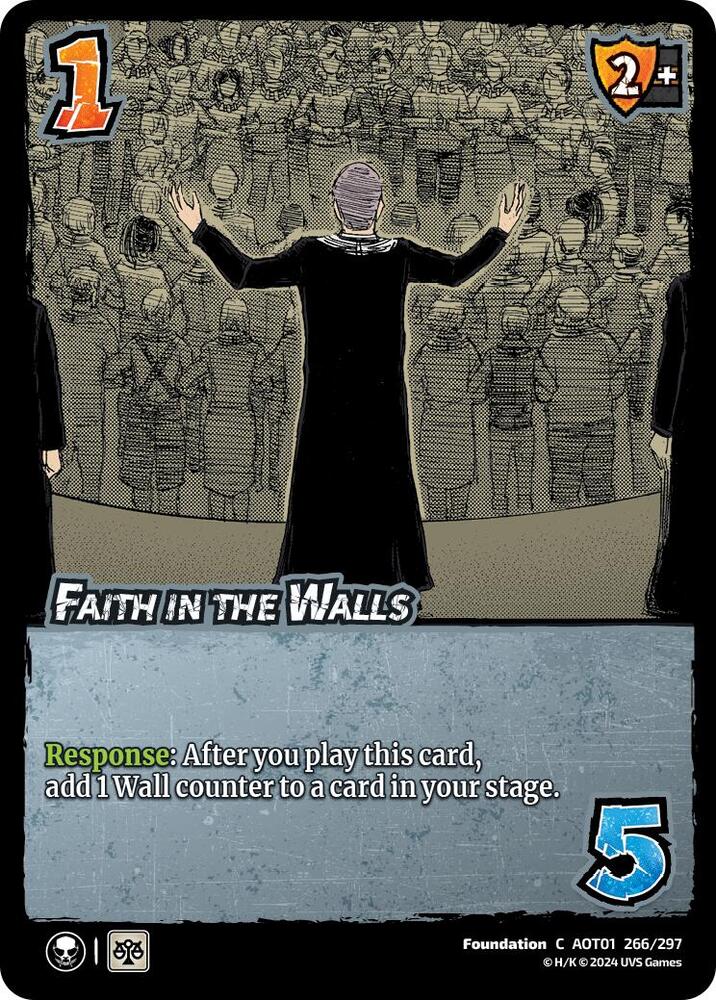 Faith in the Walls